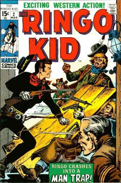Cover for The Ringo Kid (Marvel, 1970 series) #2