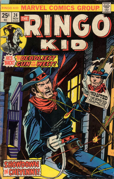 Cover for The Ringo Kid (Marvel, 1970 series) #24