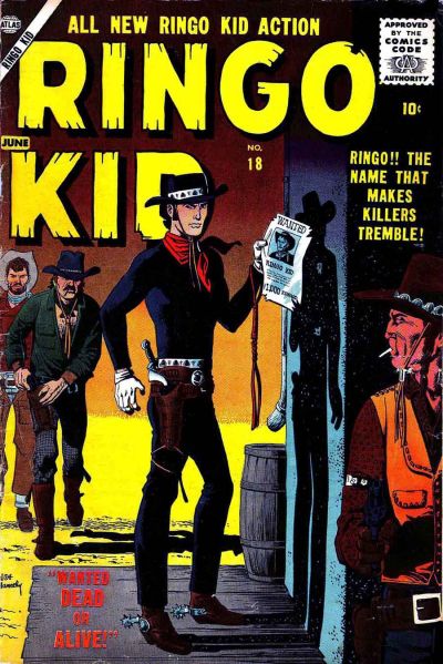 Cover for Ringo Kid (Marvel, 1954 series) #18