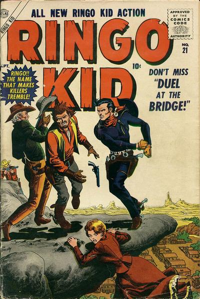 Cover for Ringo Kid (Marvel, 1954 series) #21