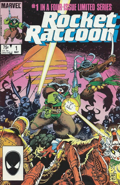 Cover for Rocket Raccoon (Marvel, 1985 series) #1