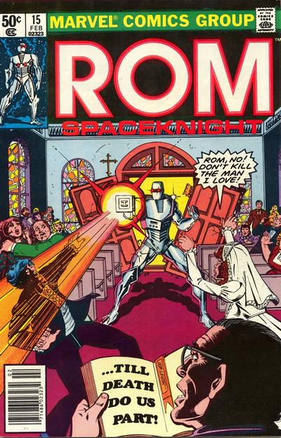 Cover for Rom (Marvel, 1979 series) #15 [Newsstand]