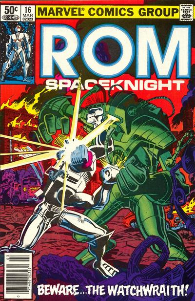 Cover for Rom (Marvel, 1979 series) #16 [Newsstand]