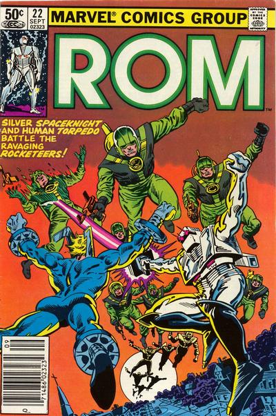 Cover for Rom (Marvel, 1979 series) #22 [Newsstand]