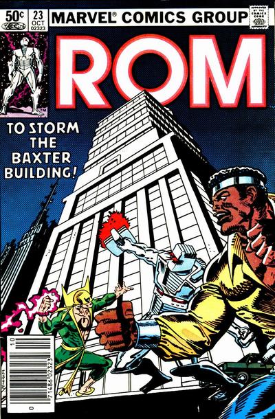 Cover for Rom (Marvel, 1979 series) #23 [Newsstand]