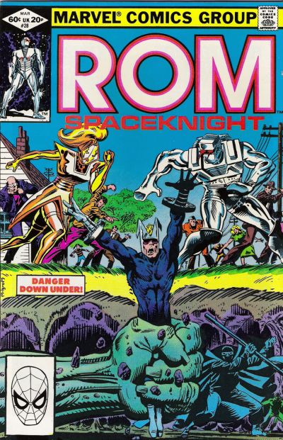 Cover for Rom (Marvel, 1979 series) #28 [Direct]