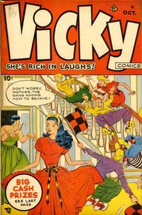 Cover Thumbnail for Vicky Comics (Ace Magazines, 1948 series) #[1]