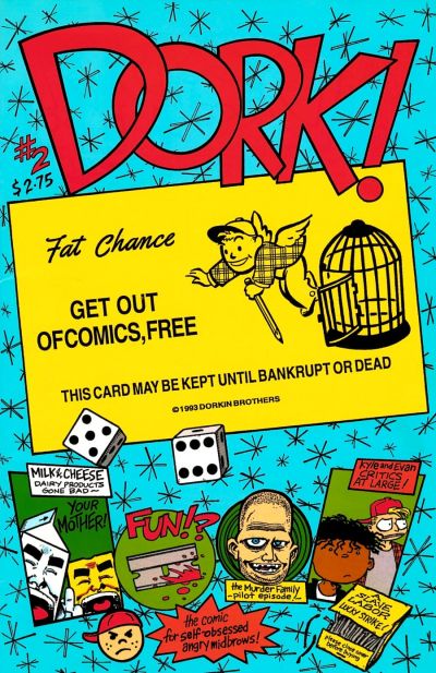 Cover for Dork (Slave Labor, 1993 series) #2