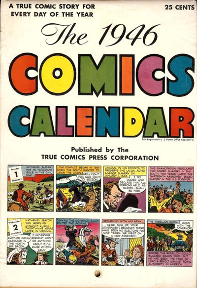Cover for The 1946 Comics Calendar (True Comics Press Corporation, 1945 series) #[nn]
