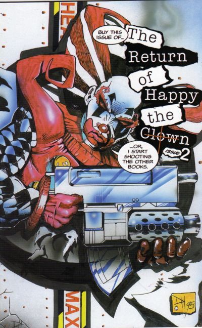 Cover for The Return of Happy the Clown (Caliber Press, 1995 series) #2
