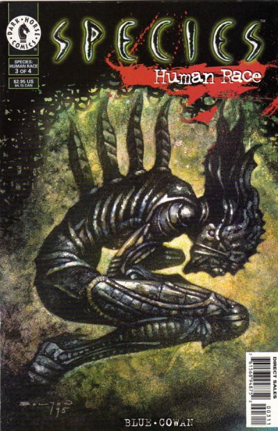 Cover for Species: Human Race (Dark Horse, 1996 series) #3
