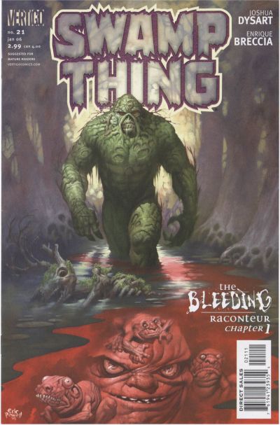 Cover for Swamp Thing (DC, 2004 series) #21