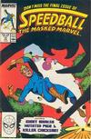 Cover for Speedball (Marvel, 1988 series) #10