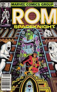 Cover Thumbnail for Rom (Marvel, 1979 series) #38 [Newsstand]