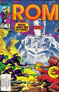 Cover for Rom (Marvel, 1979 series) #50 [Direct]