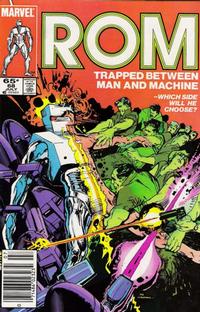 Cover Thumbnail for Rom (Marvel, 1979 series) #68 [Newsstand]