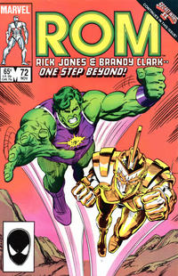 Cover Thumbnail for Rom (Marvel, 1979 series) #72 [Direct]