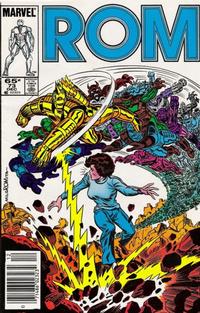 Cover Thumbnail for Rom (Marvel, 1979 series) #73 [Newsstand]