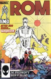 Cover Thumbnail for Rom (Marvel, 1979 series) #75 [Direct]