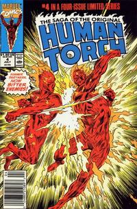 Cover Thumbnail for Saga of the Original Human Torch (Marvel, 1990 series) #4