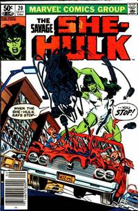 Cover Thumbnail for The Savage She-Hulk (Marvel, 1980 series) #20