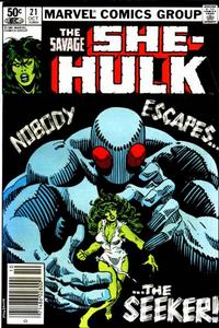 Cover Thumbnail for The Savage She-Hulk (Marvel, 1980 series) #21