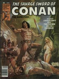 Cover for The Savage Sword of Conan (Marvel, 1974 series) #52