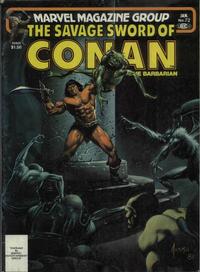 Cover for The Savage Sword of Conan (Marvel, 1974 series) #72 [Direct]