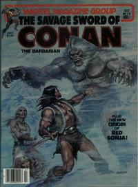 Cover for The Savage Sword of Conan (Marvel, 1974 series) #78