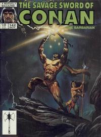 Cover Thumbnail for The Savage Sword of Conan (Marvel, 1974 series) #142 [Direct]