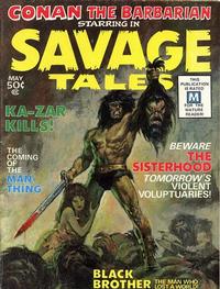 Cover for Savage Tales (Marvel, 1971 series) #1