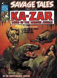 Cover for Savage Tales (Marvel, 1971 series) #7