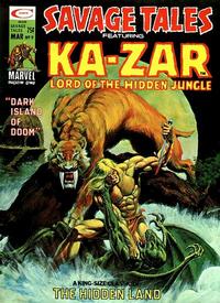 Cover for Savage Tales (Marvel, 1971 series) #9