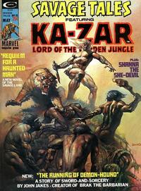 Cover for Savage Tales (Marvel, 1971 series) #10
