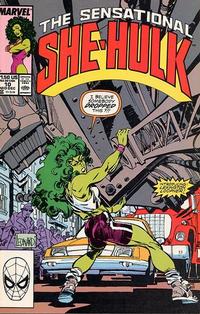 Cover Thumbnail for The Sensational She-Hulk (Marvel, 1989 series) #10 [Direct]