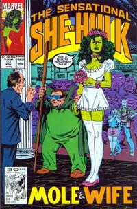 Cover for The Sensational She-Hulk (Marvel, 1989 series) #33