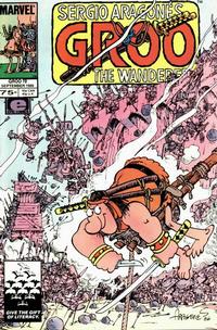 Cover Thumbnail for Sergio Aragonés Groo the Wanderer (Marvel, 1985 series) #19 [Direct]