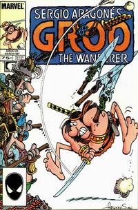 Cover Thumbnail for Sergio Aragonés Groo the Wanderer (Marvel, 1985 series) #25 [Direct]