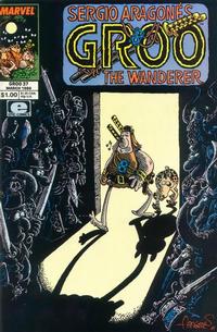 Cover for Sergio Aragonés Groo the Wanderer (Marvel, 1985 series) #37 [Direct]