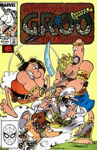 Cover for Sergio Aragonés Groo the Wanderer (Marvel, 1985 series) #63 [Direct]