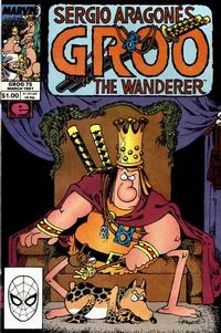 Cover for Sergio Aragonés Groo the Wanderer (Marvel, 1985 series) #75 [Direct]