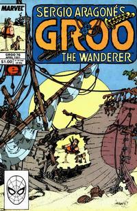 Cover Thumbnail for Sergio Aragonés Groo the Wanderer (Marvel, 1985 series) #76 [Direct]