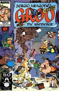 Cover Thumbnail for Sergio Aragonés Groo the Wanderer (Marvel, 1985 series) #78 [Direct]