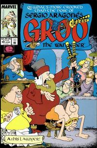 Cover for Sergio Aragonés Groo the Wanderer (Marvel, 1985 series) #90 [Direct]