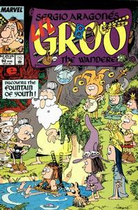 Cover Thumbnail for Sergio Aragonés Groo the Wanderer (Marvel, 1985 series) #92 [Direct]