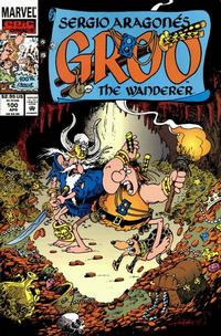 Cover Thumbnail for Sergio Aragonés Groo the Wanderer (Marvel, 1985 series) #100