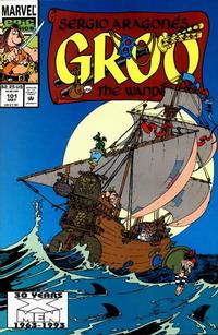 Cover Thumbnail for Sergio Aragonés Groo the Wanderer (Marvel, 1985 series) #101