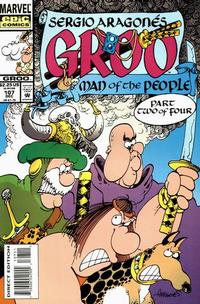 Cover Thumbnail for Sergio Aragonés Groo the Wanderer (Marvel, 1985 series) #107