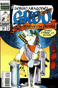 Cover Thumbnail for Sergio Aragonés Groo the Wanderer (Marvel, 1985 series) #108