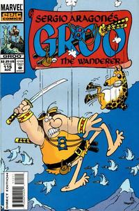 Cover for Sergio Aragonés Groo the Wanderer (Marvel, 1985 series) #115